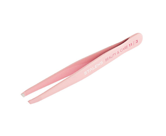 Зображення 2 Пінцет для брів BEAUTY & CARE 11 TYPE 3 широкі скошені кромки TBC-11/3