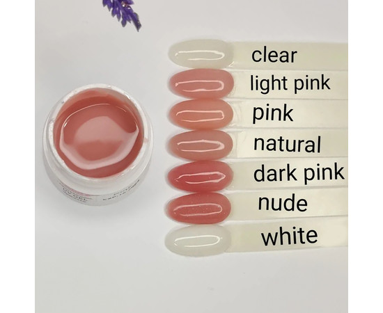 Изображение 2 Моделирующий гель для ногтей Master Professional UV Gel Dark Pink 56 мл