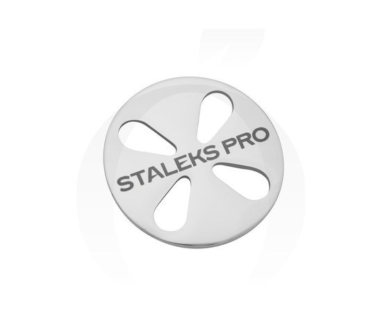 Зображення 2 Диск педикюрний PODODISC STALEKS PRO L в комплекті з змінним файлом 180 грит, 25 мм PDset-25, Діаметр головки фрези (мм): 25
