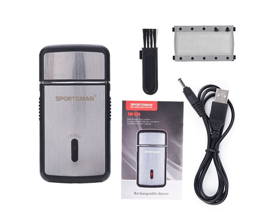 Зображення 3 Електробритва чоловіча SPORTSMAN SM-528 портативна