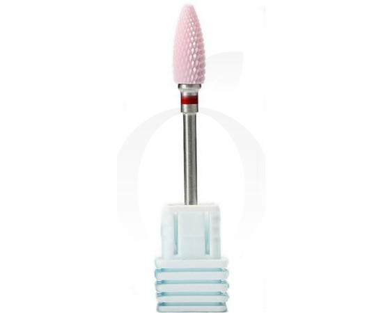 Зображення 2 Фреза керамічна кукурудза червона 6 мм, робоча частина 14.5 мм