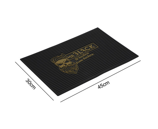 Изображение 4 Коврик резиновый для барбершопа Barber 45х30 см BC-02