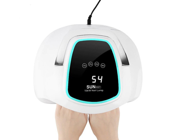 Зображення 6 Лампа для манікюру SUN BQ6T потужна UV/LED на 108 Вт