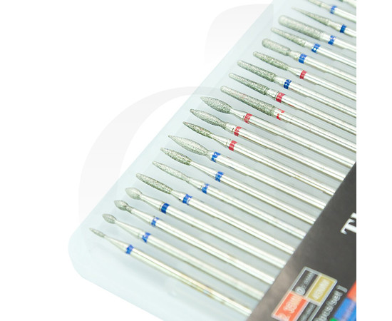 Изображение 5 Набор алмазных фрез The Original 30 шт, профессиональный