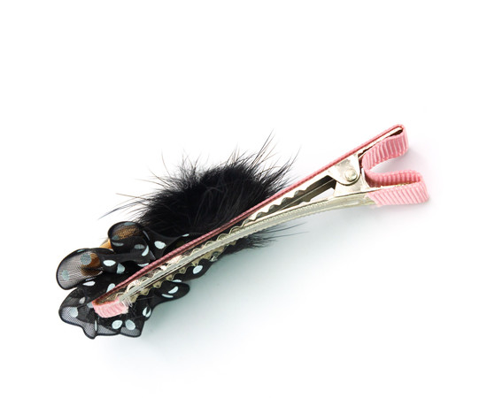 Зображення 2 Дитяча заколка для волосся бантик маленький колір в асортименті