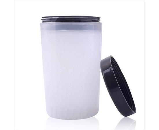 Изображение 3 Стакан для кистей YRE пластиковый с крышкой и держателями