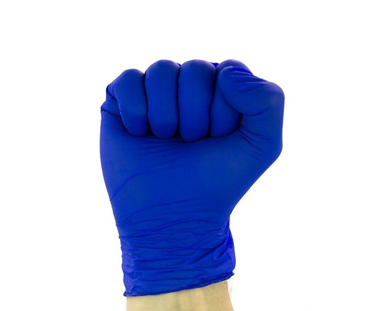 Зображення 3 Рукавички нітрилові сині 2 шт M, Розмір рукавичок: M