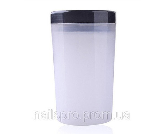 Изображение 2 Стакан для кистей YRE пластиковый с крышкой и держателями