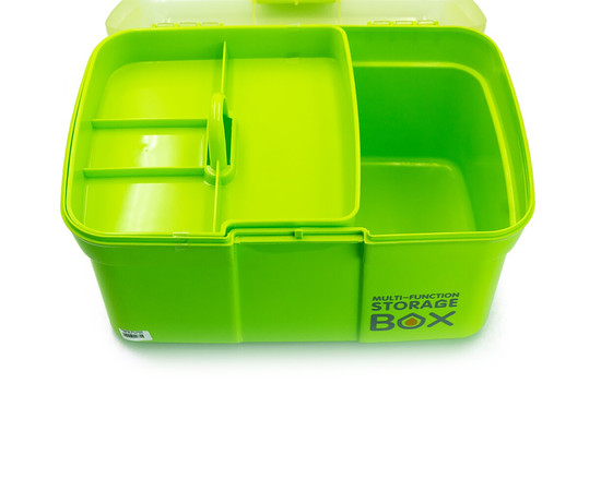 Зображення 3 Багатофункціональний пластиковий ящик для зберігання YRE КВ-01, зелений