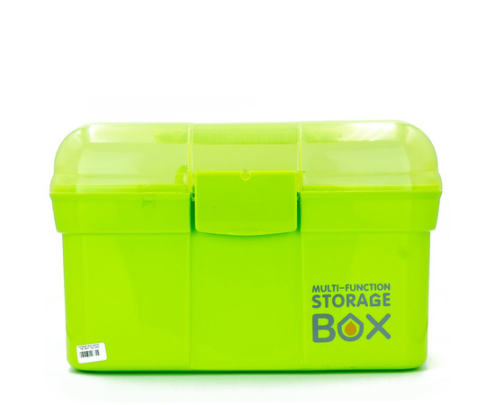 Зображення 2 Багатофункціональний пластиковий ящик для зберігання YRE КВ-01, зелений