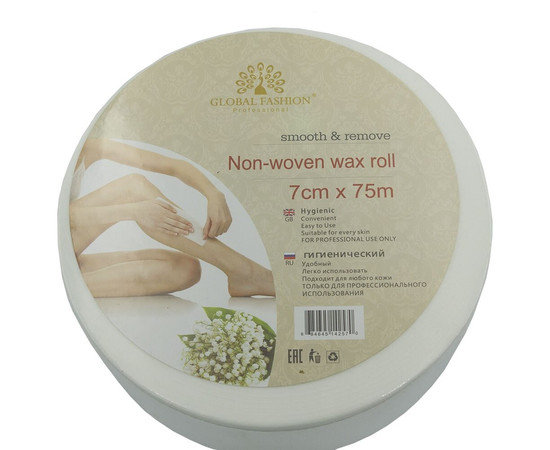 Зображення 2 Папір для депіляції Global Fashion в рулоні, 75 м