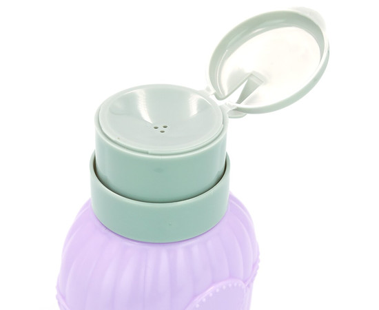 Зображення 2 Пляшка з помпою для спонжика фіолетова, 250 мл