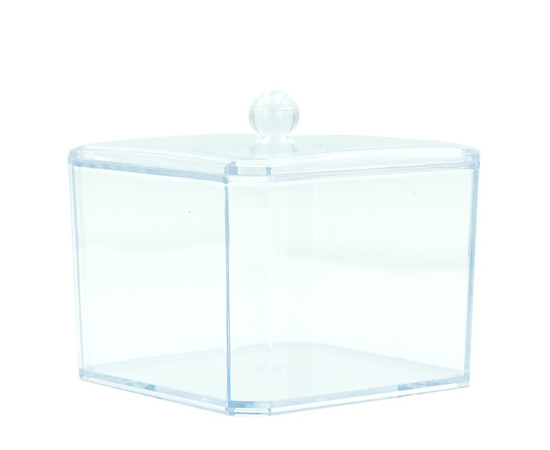 Зображення 2 Контейнер прозорий для безворсових серветок і ватяних дисків