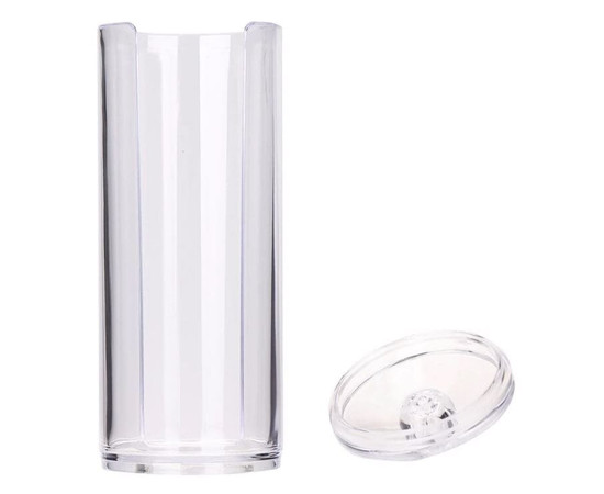 Изображение 3 Контейнер прозрачный для безворсовых салфеток, ватных дисков и других вспомогательных материалов для маникюра