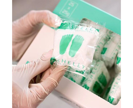Изображение 3 Носки для педикюра с коллагеном SHELLY, 10 шт