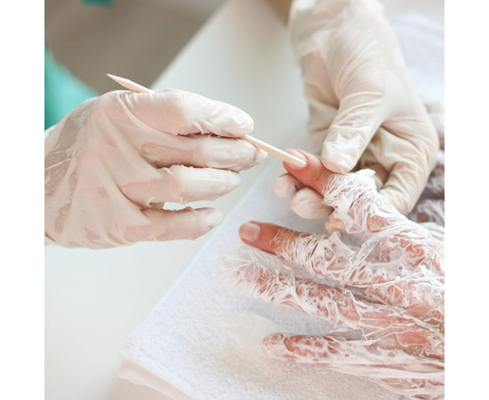 Зображення 6 Рукавички для манікюру з колагеном і кератином Shelly 10 шт по 20 г