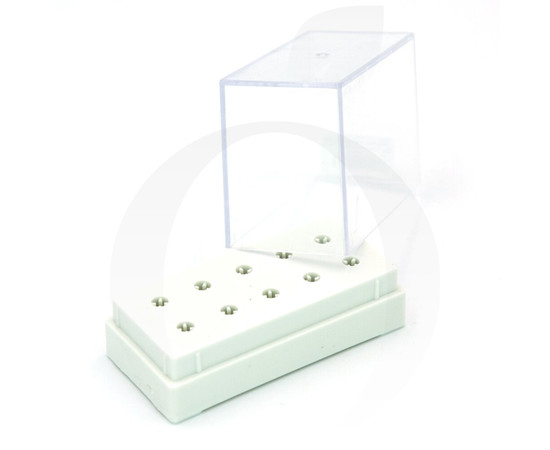 Изображение 2 Подставка для фрез на 10 шт с крышкой