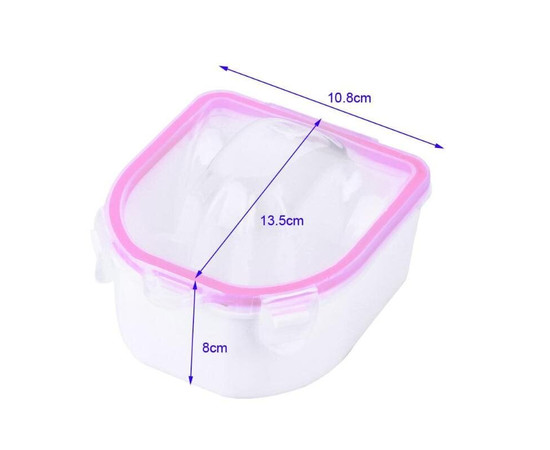 Зображення 2 Ванночка для манікюру подвійна зі знімним дном