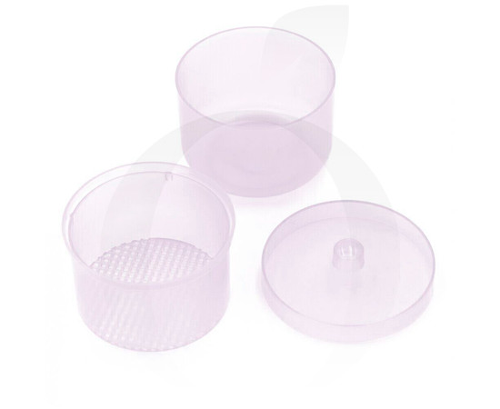 Изображение 3 Контейнер для дезинфекции маникюрных фрез 200 мл, розовый