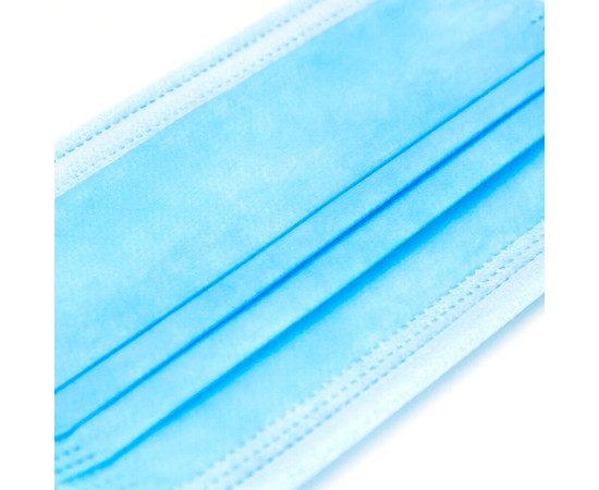 Зображення 6 Маски захистні 50 шт одноразові тришарові в упаковці Unimax Medical