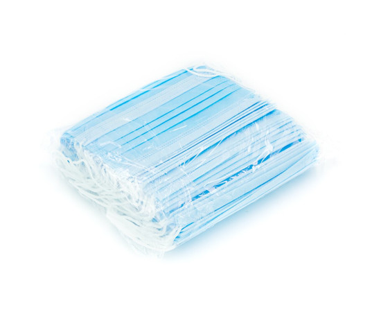 Зображення 3 Маски захистні 50 шт одноразові тришарові в упаковці Unimax Medical