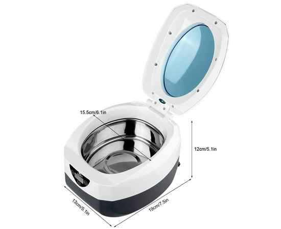 Зображення 4 Ультразвукова мийка-стерилізатор VGT 1000 750 мл 35 Вт