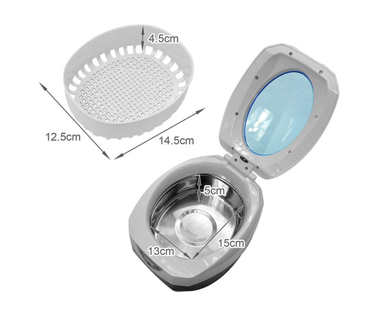 Зображення 5 Ультразвукова мийка-стерилізатор VGT 1000 750 мл 35 Вт
