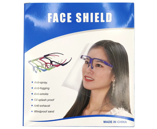 Зображення 6 Захисний екран для майстра манікюру Face Shield GF