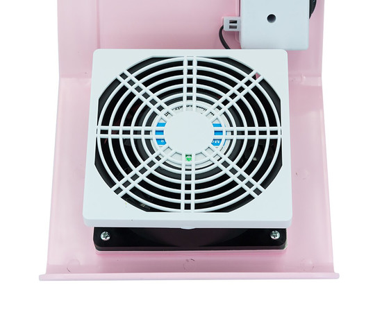 Изображение 5 Маникюрная настольная  вытяжка на 1 винт BQ-858-2A 40 Вт, Розовая