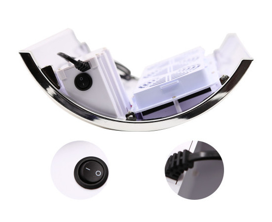 Зображення 4 Манікюрна витяжка Simei 858-5 48 Вт настільна на 3 гвинта