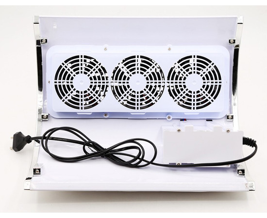 Зображення 3 Манікюрна витяжка Simei 858-5 48 Вт настільна на 3 гвинта