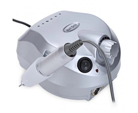 Зображення 2 Фрезер для манікюру Drill pro ZS 601/DM 202 65 Вт 35 000 об, Колір: срібло