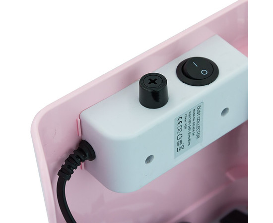 Изображение 4 Маникюрная настольная  вытяжка на 1 винт BQ-858-2A 40 Вт, Розовая