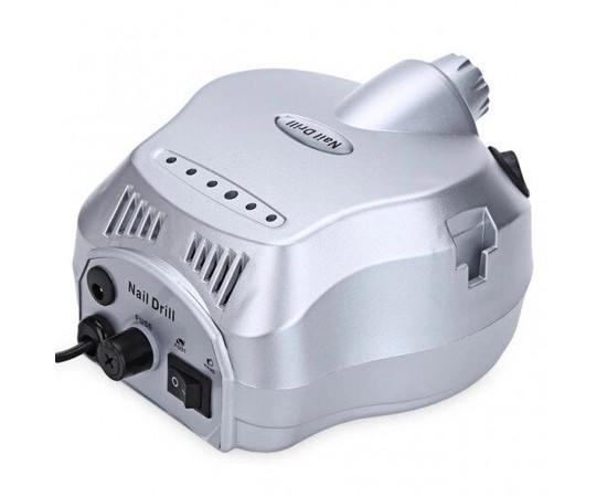 Зображення 3 Фрезер для манікюру Drill pro ZS 601/DM 202 65 Вт 35 000 об, Колір: срібло