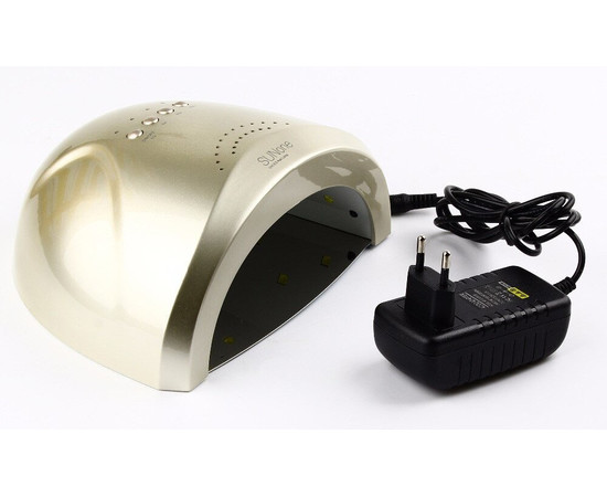 Изображение 2 Лампа для ногтей и шеллака SUN One 1 UV+LED 48 Вт, Золотая