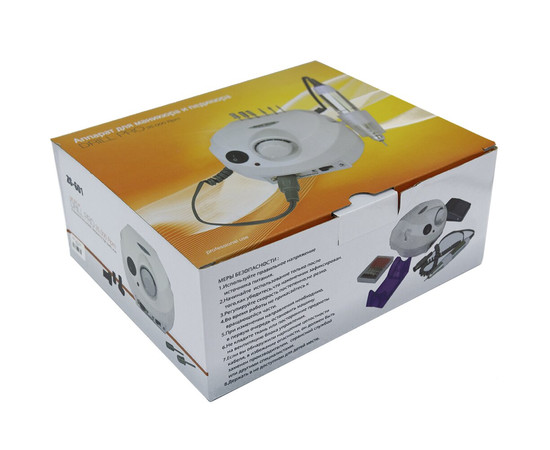 Изображение 9 Фрезер для маникюра Drill pro ZS 601/DM 202 65 Вт 35 000 об, Розовый, Цвет: Розовый