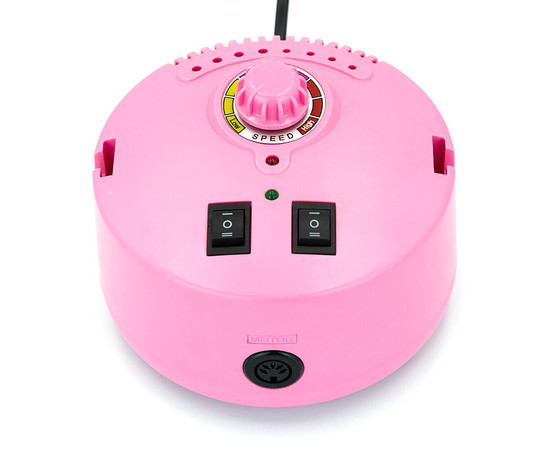 Зображення 3 Фрезер для манікюру Lilly Beaute DM 605 60 Вт 35 000 об, Колір: Рожевий