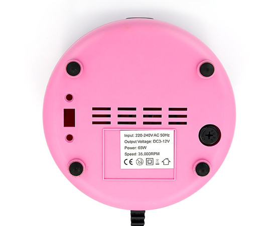 Зображення 7 Фрезер для манікюру Lilly Beaute DM 605 60 Вт 35 000 об, Колір: Рожевий