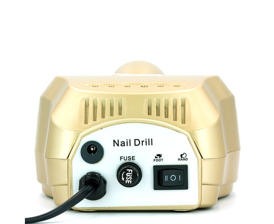 Зображення 5 Фрезер для манікюру Drill pro ZS 601/DM 202 65 Вт 35 000 об, Колір: золотий