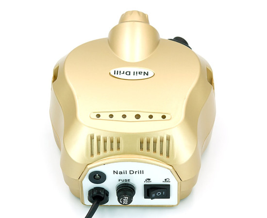 Зображення 6 Фрезер для манікюру Drill pro ZS 601/DM 202 65 Вт 35 000 об, Колір: золотий