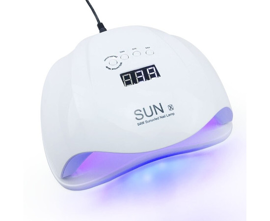 Зображення 3 Лампа для нігтів і шелаку SUN Х UV + LED 54 Вт