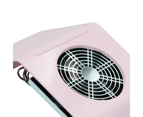 Изображение 6 Маникюрная настольная  вытяжка на 1 винт BQ-858-2A 40 Вт, Розовая