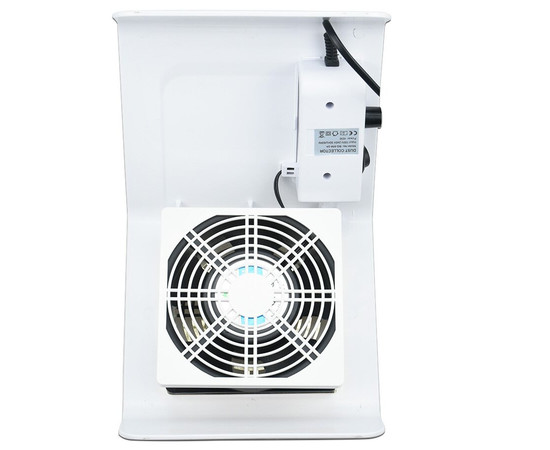 Зображення 7 Потужна настільна манікюрна витяжка на 1 гвинт 40 Вт, біла