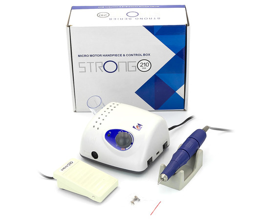 Зображення 2 Фрезер для манікюру Strong 210 65 Вт 35 000 об, ручка 120 II