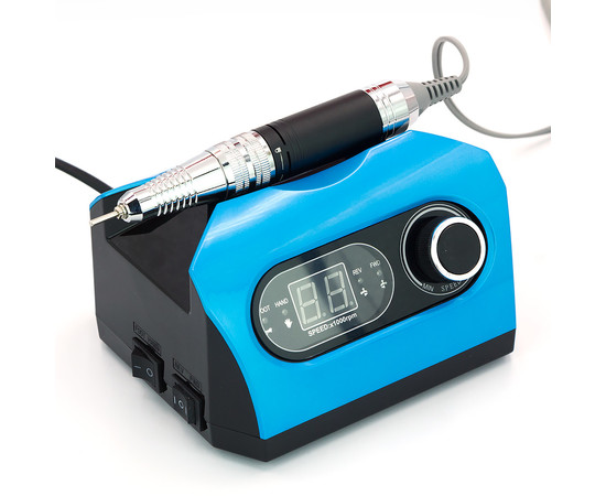 Зображення 2 Фрезер для манікюру Drill pro ZS 717 65 Вт 35 000 об, Синій, Колір: Синій