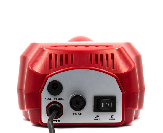 Зображення 6 Фрезер для манікюру Drill pro ZS 601/DM 202 65 Вт 35 000 об, Колір: червоний