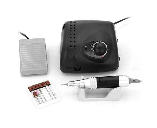 Зображення 2 Фрезер для манікюру BUCOS PRO ZS-705 65Вт/35 000 об, Чорний, Колір: чорний