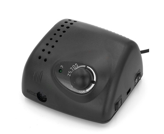 Зображення 4 Фрезер для манікюру BUCOS PRO ZS-705 65Вт/35 000 об, Чорний, Колір: чорний