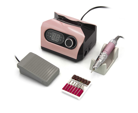 Зображення 2 Фрезер для манікюру Drill pro ZS 717 65 Вт 35 000 об, Рожевий, Колір: Рожевий