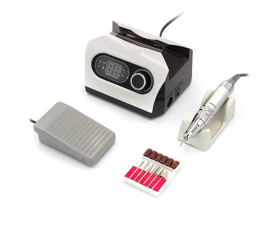 Зображення 2 Фрезер для манікюру Drill pro ZS 717 65 Вт 35 000 об, Білий, Колір: білий